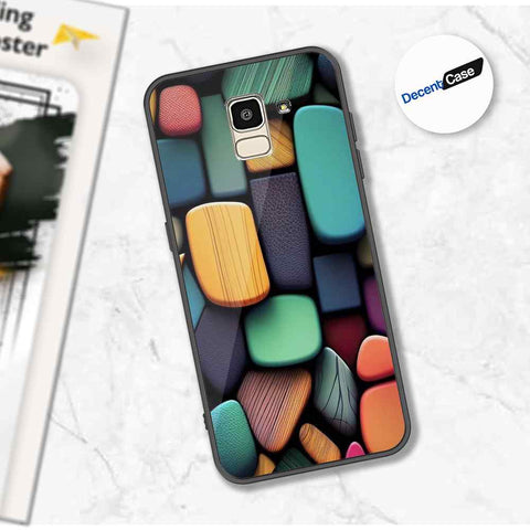 Samsung Galaxy On6 2018 Cover - Stones Series - Premium Printed Metal soft Bumper shock Proof Case