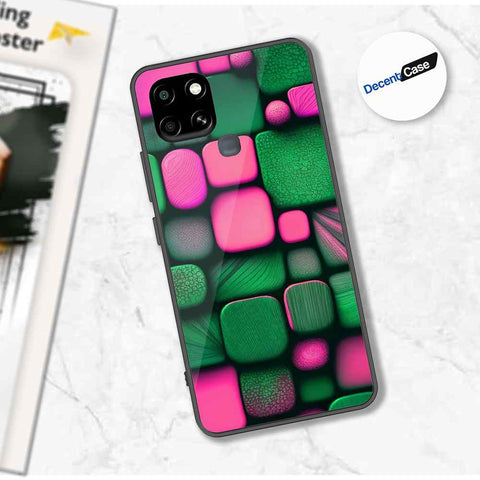 Infinix Smart 6 Cover - Stones Series - Premium Printed Metal soft Bumper shock Proof Case