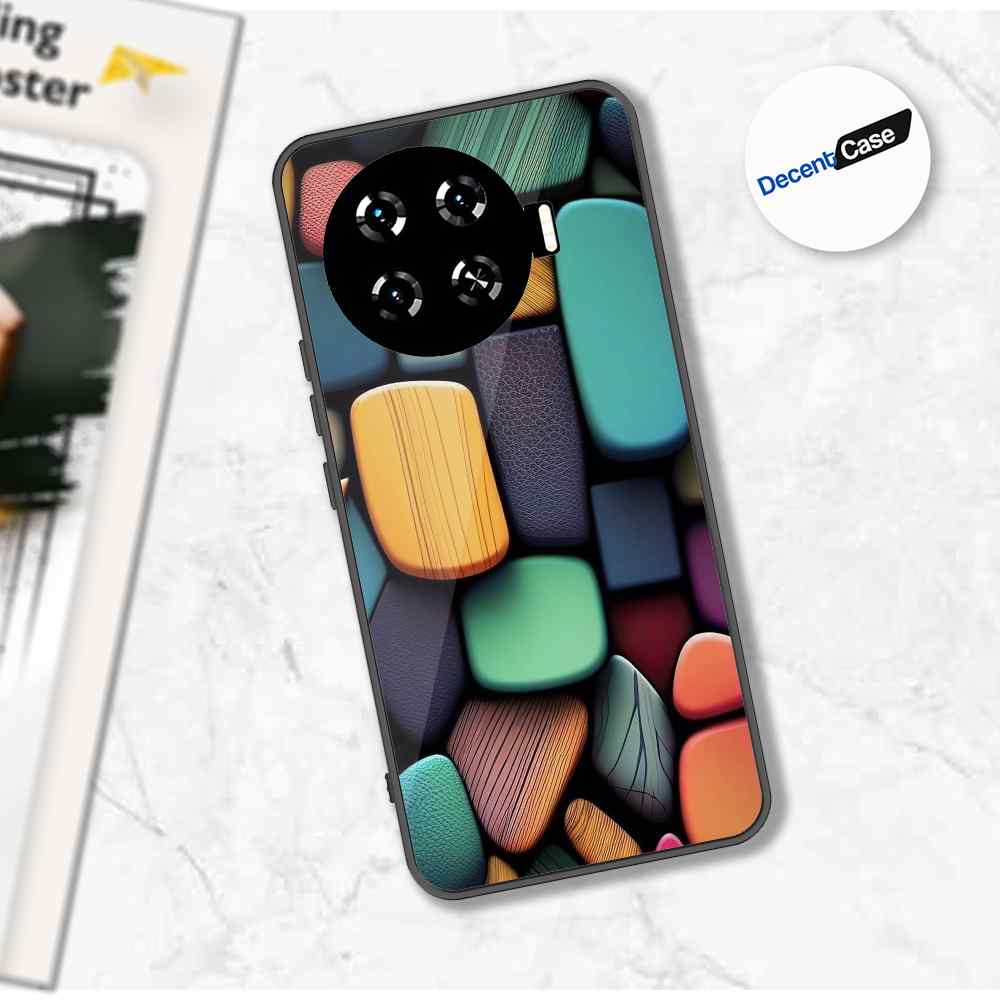 Tecno Spark 20 Pro Plus Cover - Stones Series - Premium Printed Metal soft Bumper shock Proof Case