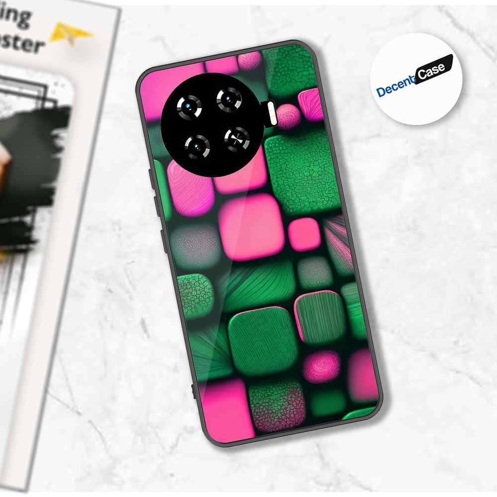 Tecno Spark 20 Pro Plus Cover - Stones Series - Premium Printed Metal soft Bumper shock Proof Case