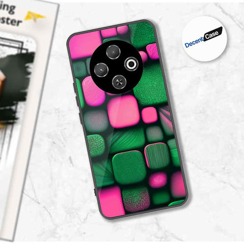 Tecno Spark 30C 4G Cover - Stones Series - Premium Printed Metal soft Bumper shock Proof Case