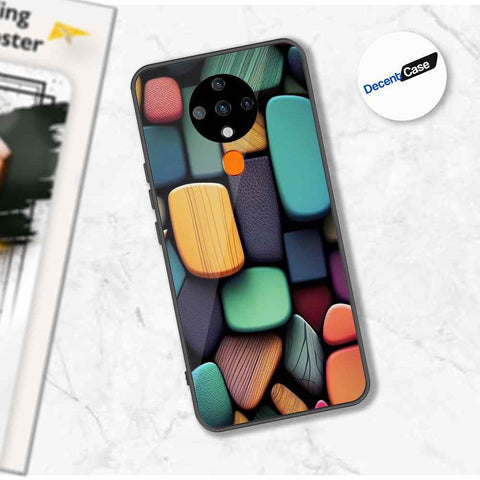 Tecno Spark 6 Cover - Stones Series - Premium Printed Metal soft Bumper shock Proof Case
