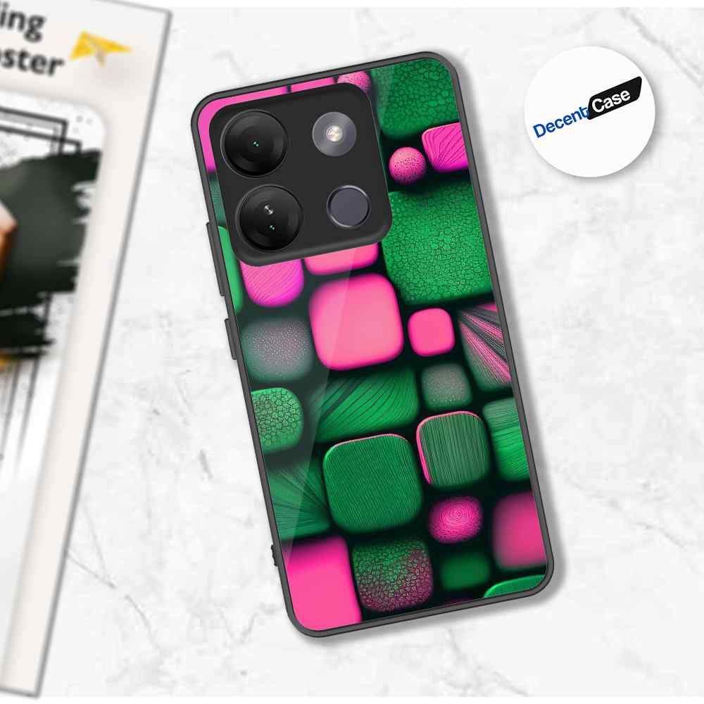 Tecno Spark Go 2023 Cover - Stones Series - Premium Printed Metal soft Bumper shock Proof Case