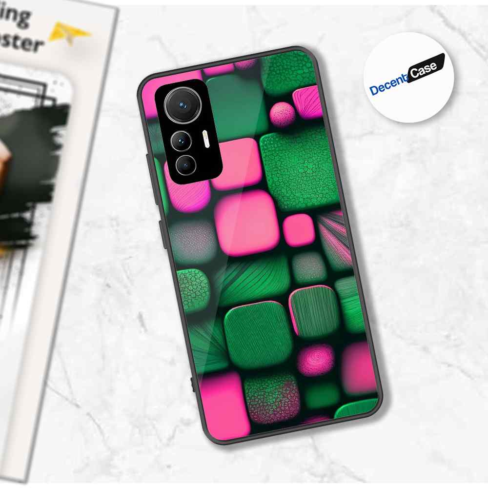 Xiaomi 12 Lite Cover - Stones Series - Premium Printed Metal soft Bumper shock Proof Case