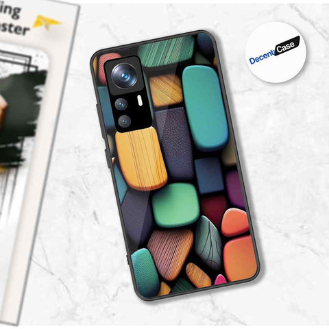 Xiaomi 12T Pro Cover - Stones Series - Premium Printed Metal soft Bumper shock Proof Case