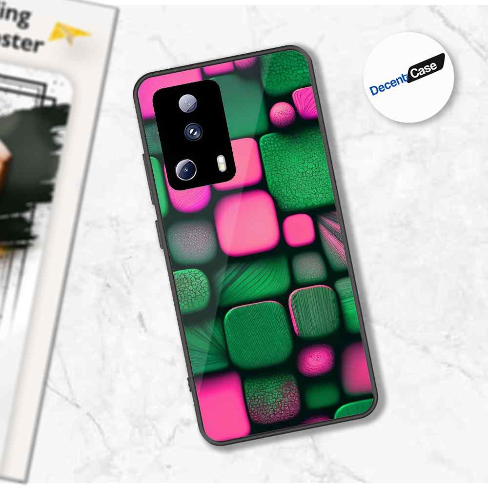 Xiaomi 13 Lite Cover - Stones Series - Premium Printed Metal soft Bumper shock Proof Case