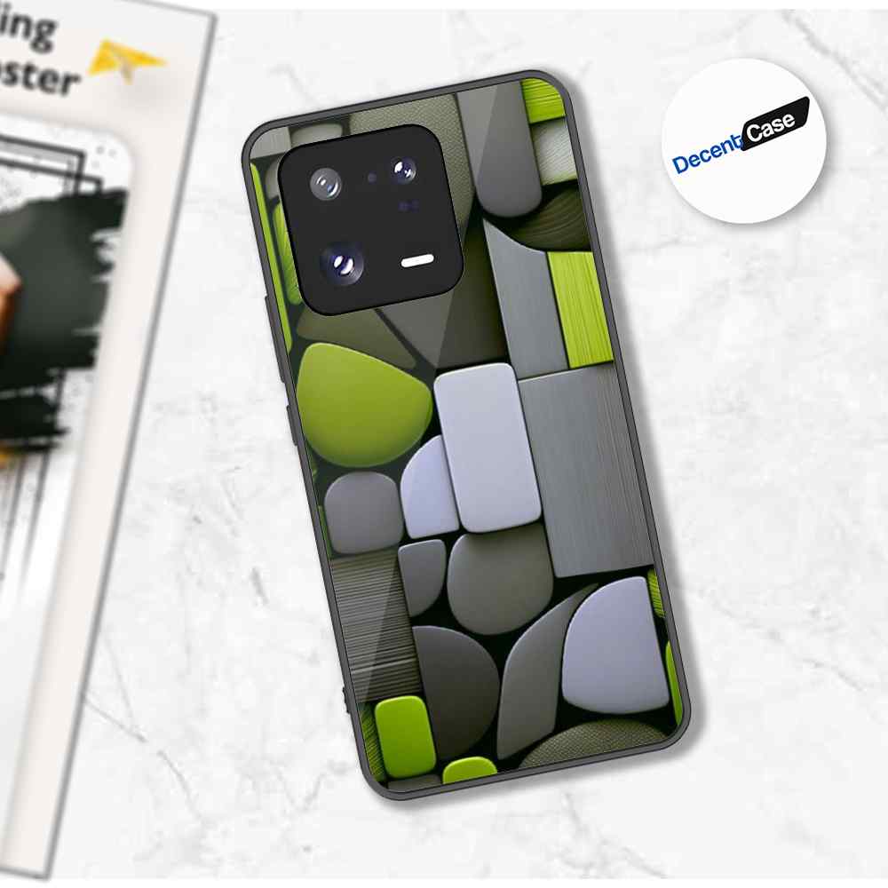 Xiaomi 13 Pro Cover - Stones Series - Premium Printed Metal soft Bumper shock Proof Case