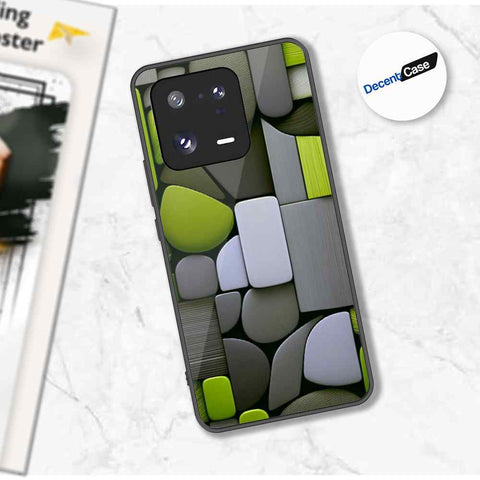 Xiaomi 13 Pro Cover - Stones Series - Premium Printed Metal soft Bumper shock Proof Case