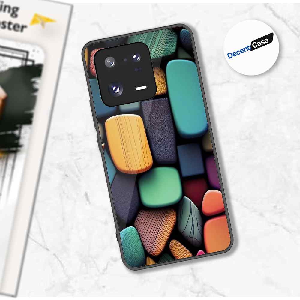 Xiaomi 13 Pro Cover - Stones Series - Premium Printed Metal soft Bumper shock Proof Case