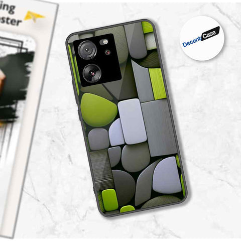 Xiaomi 13T Pro Cover - Stones Series - Premium Printed Metal soft Bumper shock Proof Case
