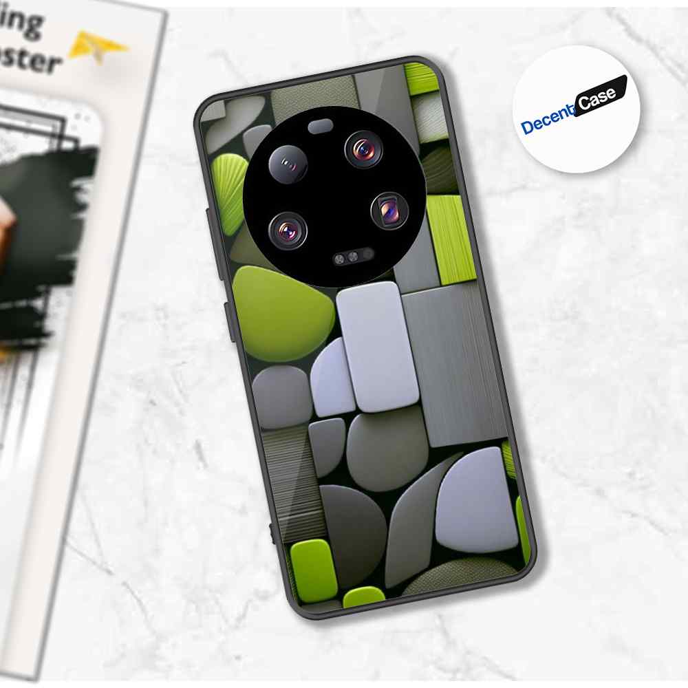 Xiaomi 13 Ultra Cover - Stones Series - Premium Printed Metal soft Bumper shock Proof Case