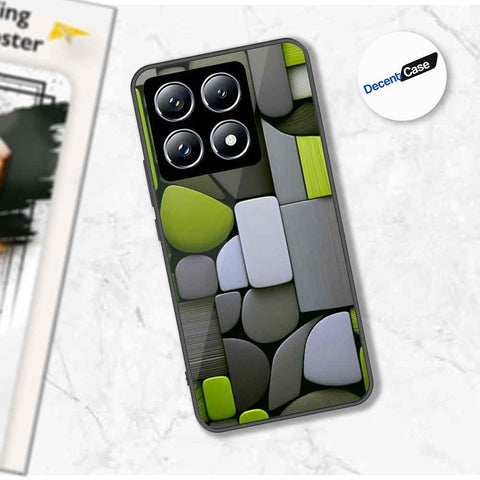 Xiaomi 14T Cover - Stones Series - Premium Printed Metal soft Bumper shock Proof Case
