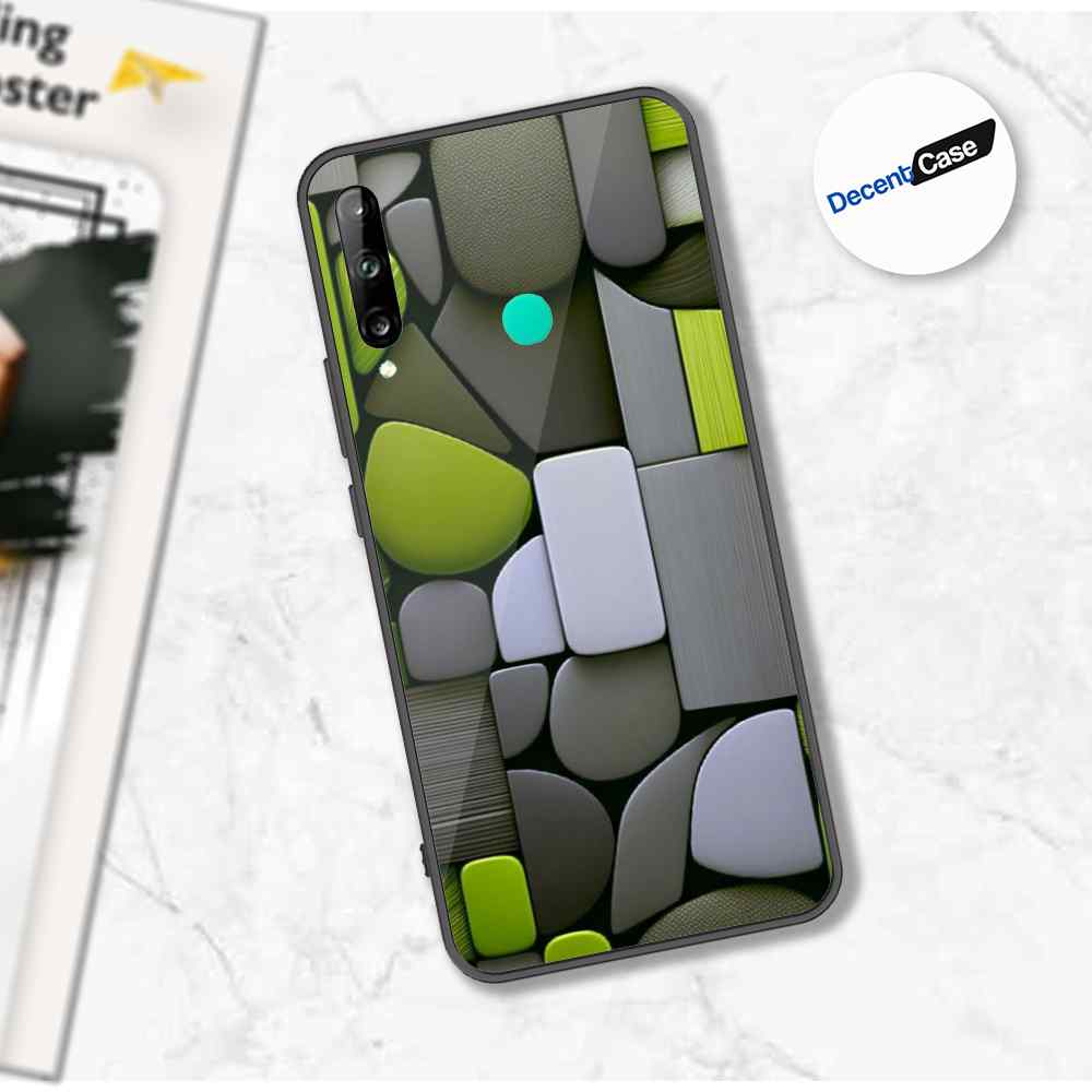 Honor 9C Cover - Stones Series - Premium Printed Metal soft Bumper shock Proof Case
