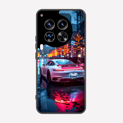 Tecno Camon 30 Premier 5G Cover - Car Series - Premium Printed Metal soft Bumper shock Proof Case