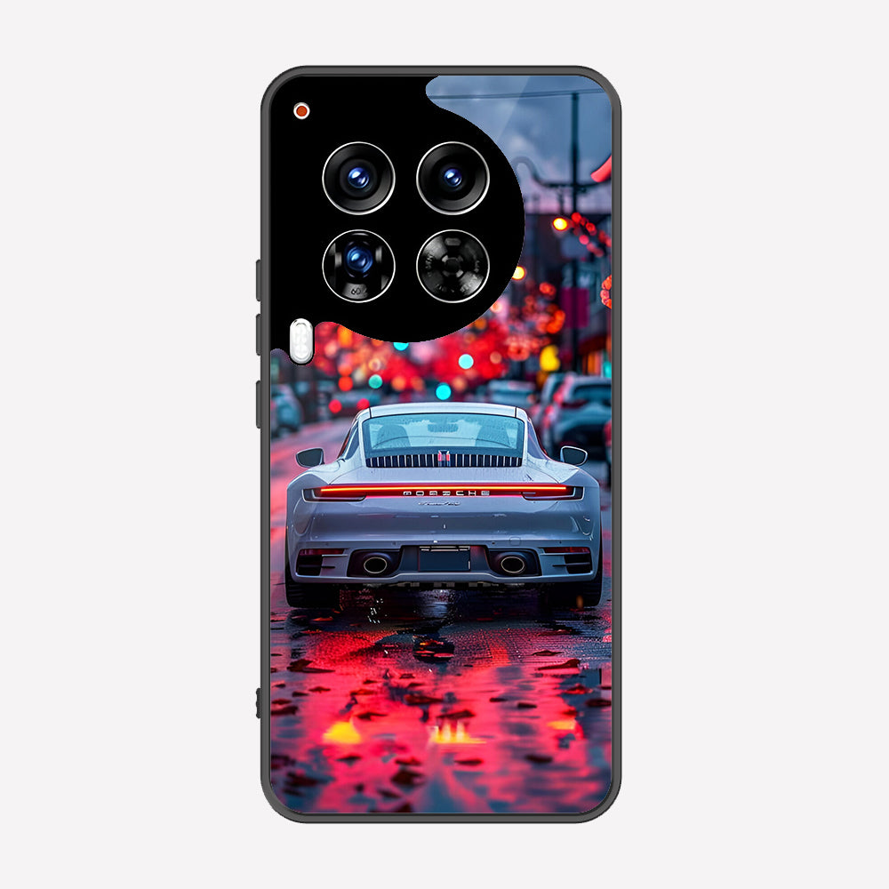 Tecno Camon 30 Premier 5G Cover - Car Series - Premium Printed Metal soft Bumper shock Proof Case