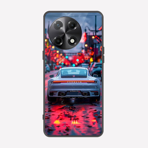 Tecno Camon 30S Cover - Car Series - Premium Printed Metal soft Bumper shock Proof Case