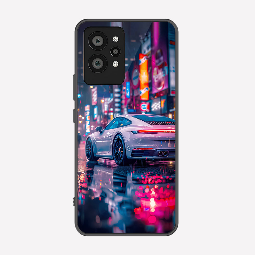 Realme GT2 Pro Cover - Car Series - Premium Printed Metal soft Bumper shock Proof Case