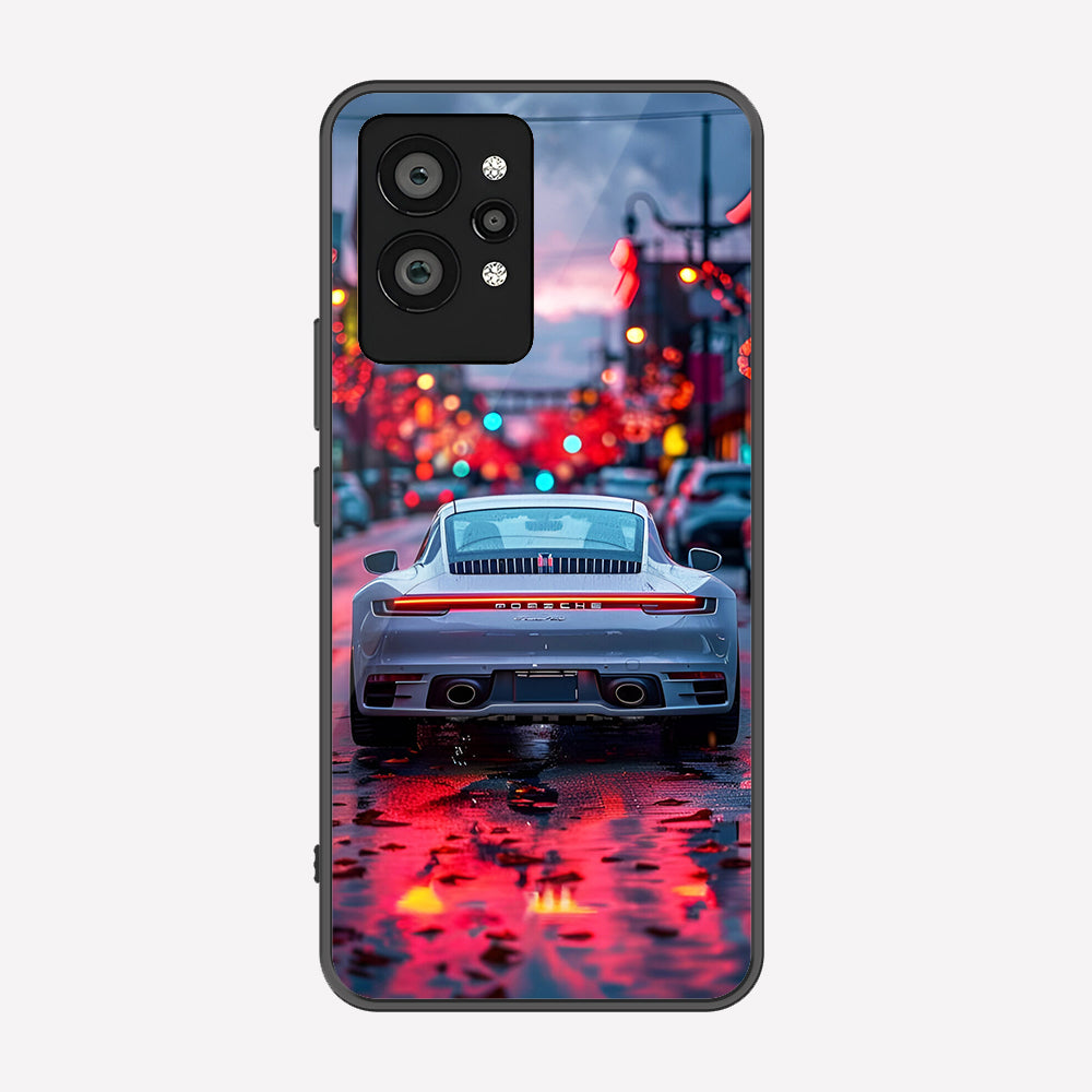 Realme GT2 Pro Cover - Car Series - Premium Printed Metal soft Bumper shock Proof Case