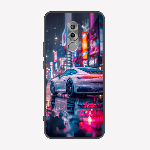 Huawei Honor 6X / Mate 9 Lite Cover - Car Series - Premium Printed Metal soft Bumper shock Proof Case