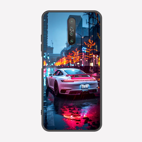 Xiaomi Redmi K30 Cover - Car Series - Premium Printed Metal soft Bumper shock Proof Case