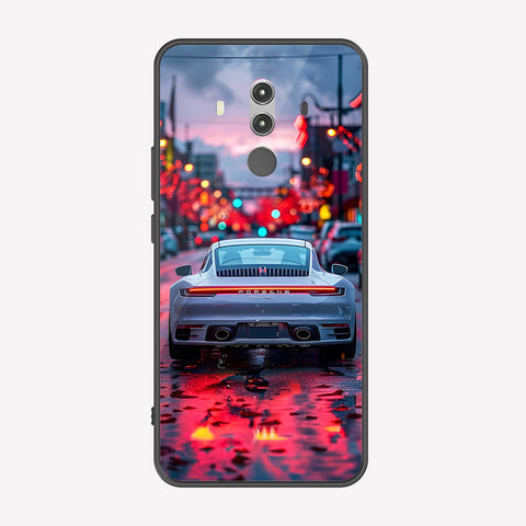 Huawei Mate 10 Pro Cover - Car Series - Premium Printed Metal soft Bumper shock Proof Case
