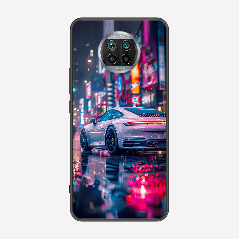 Xiaomi Mi 10i Cover - Car Series - Premium Printed Metal soft Bumper shock Proof Case
