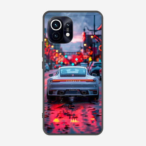 Xiaomi Mi 11 Cover - Car Series - Premium Printed Metal soft Bumper shock Proof Case