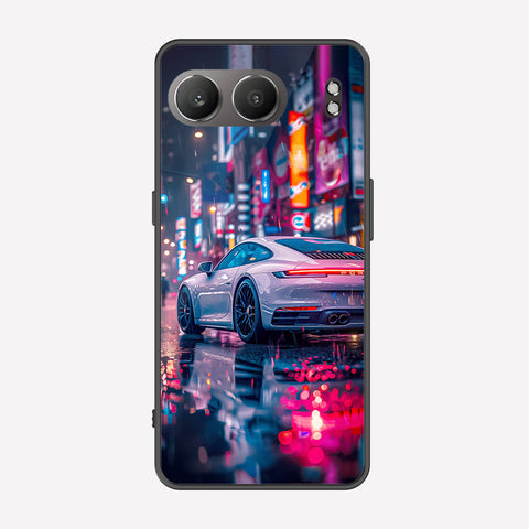 OnePlus Nord 4 Cover - Car Series - Premium Printed Metal soft Bumper shock Proof Case