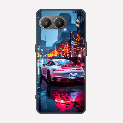 OnePlus Nord 4 Cover - Car Series - Premium Printed Metal soft Bumper shock Proof Case