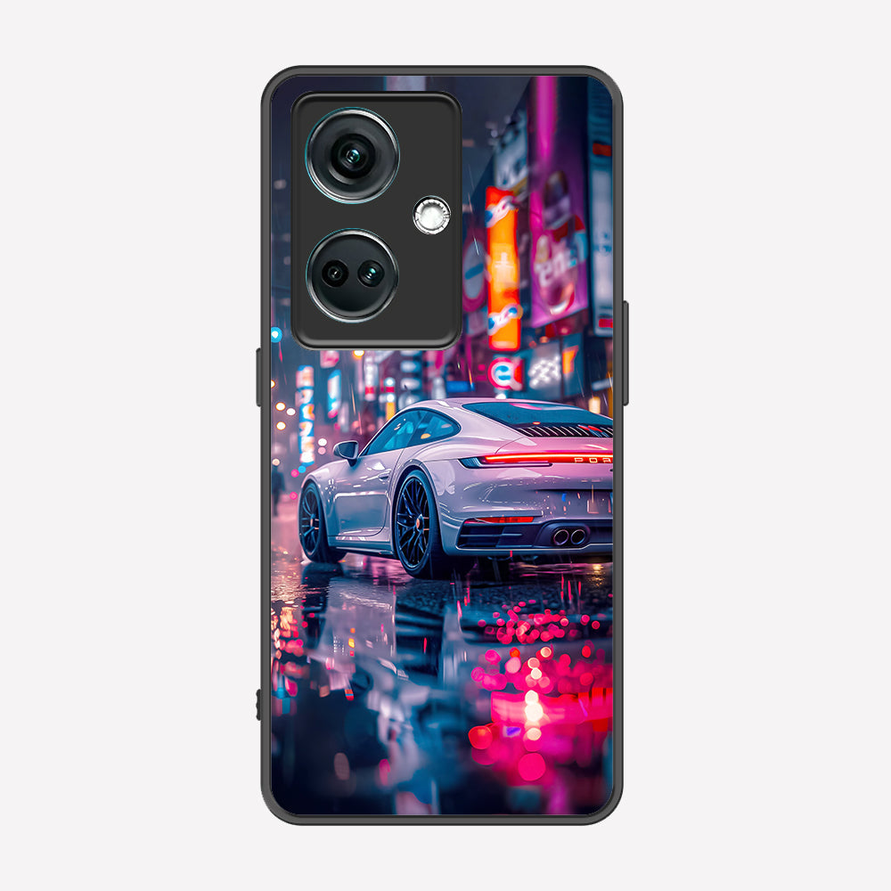 OnePlus Nord CE3 Cover - Car Series - Premium Printed Metal soft Bumper shock Proof Case