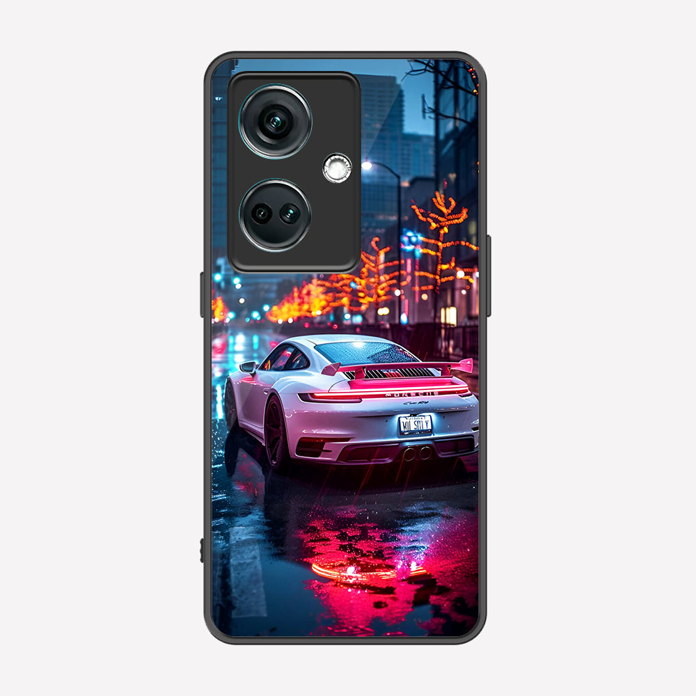 OnePlus Nord CE3 Cover - Car Series - Premium Printed Metal soft Bumper shock Proof Case