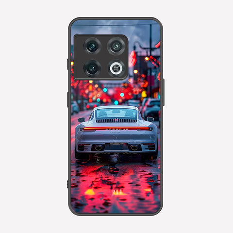 OnePlus 10 Pro Cover - Car Series - Premium Printed Metal soft Bumper shock Proof Case