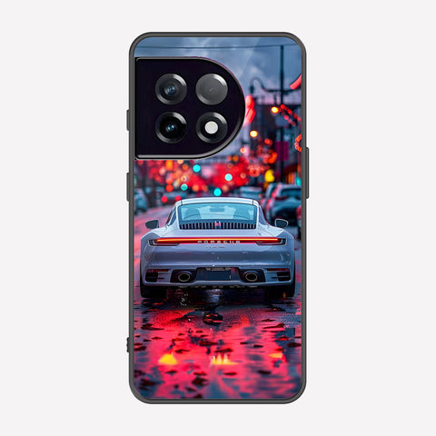 OnePlus 11 Cover - Car Series - Premium Printed Metal soft Bumper shock Proof Case