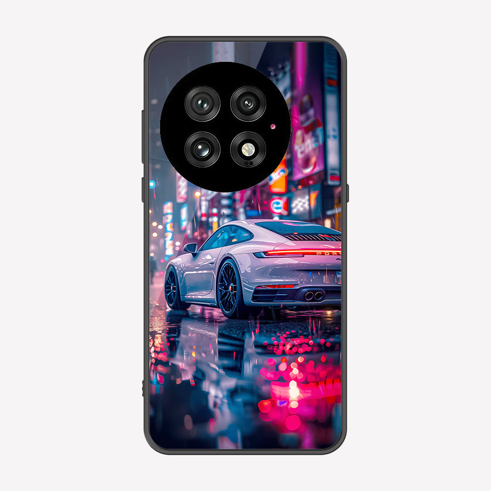 OnePlus 13 Cover - Car Series - Premium Printed Metal soft Bumper shock Proof Case