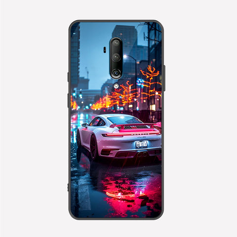OnePlus 7T Pro 5G McLaren Cover - Car Series - Premium Printed Metal soft Bumper shock Proof Case