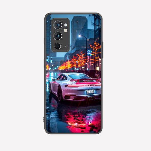 OnePlus 9RT 5G Cover - Car Series - Premium Printed Metal soft Bumper shock Proof Case