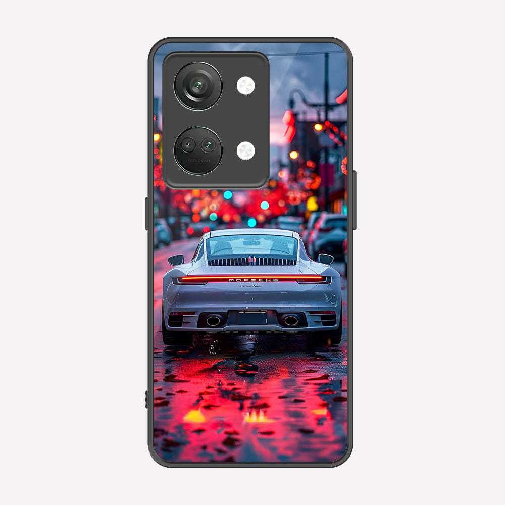 OnePlus Ace 2V Cover - Car Series - Premium Printed Metal soft Bumper shock Proof Case