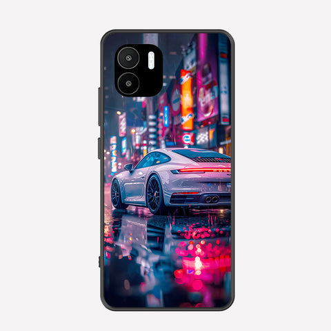 Xiaomi Poco C50 Cover - Car Series - Premium Printed Metal soft Bumper shock Proof Case