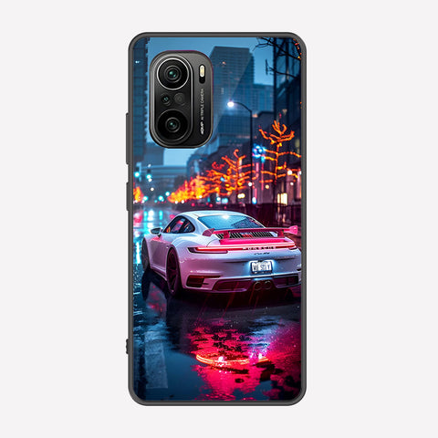 Xiaomi Redmi K40 Cover - Car Series - Premium Printed Metal soft Bumper shock Proof Case