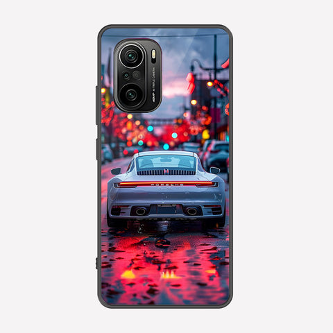 Xiaomi Redmi K40 Pro Cover - Car Series - Premium Printed Metal soft Bumper shock Proof Case