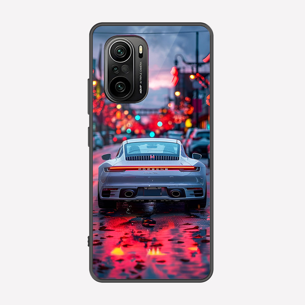 Xiaomi Redmi K40 Pro Cover - Car Series - Premium Printed Metal soft Bumper shock Proof Case