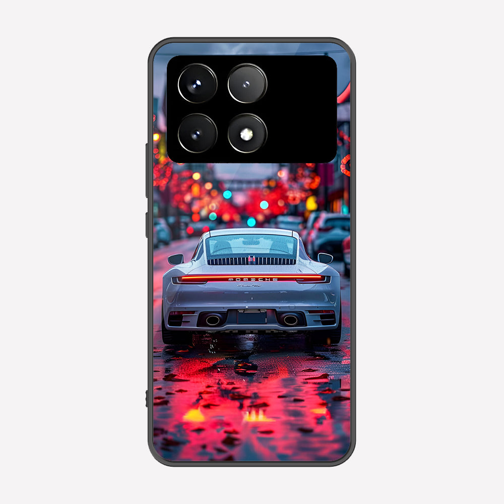 Xiaomi Redmi K70 Cover - Car Series - Premium Printed Metal soft Bumper shock Proof Case