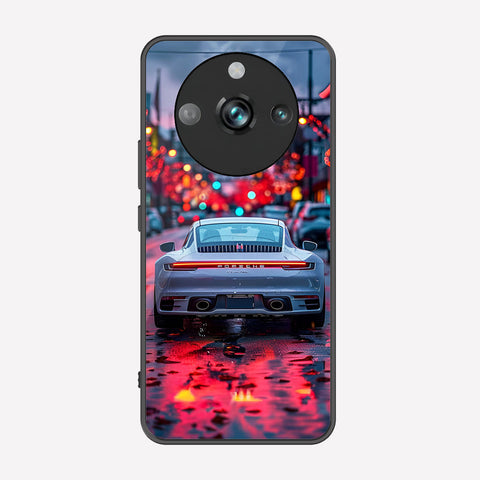 Realme 11 Pro Cover - Car Series - Premium Printed Metal soft Bumper shock Proof Case