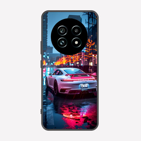 Realme 12 5G Cover - Car Series - Premium Printed Metal soft Bumper shock Proof Case