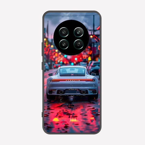 Realme 12 4G Cover - Car Series - Premium Printed Metal soft Bumper shock Proof Case