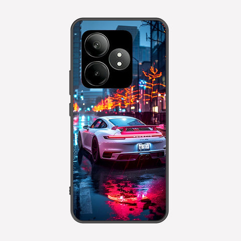 Realme GT Neo 6 Cover - Car Series - Premium Printed Metal soft Bumper shock Proof Case