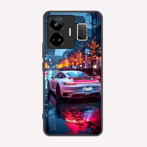 Realme GT Neo 5 Cover - Car Series - Premium Printed Metal soft Bumper shock Proof Case