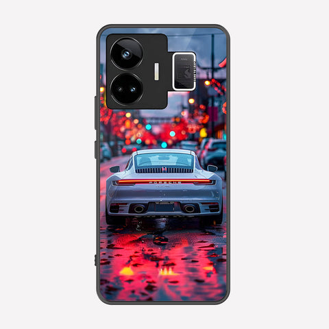 Realme GT Neo 5 Cover - Car Series - Premium Printed Metal soft Bumper shock Proof Case