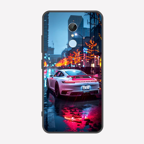 Xiaomi Redmi 5 Cover - Car Series - Premium Printed Metal soft Bumper shock Proof Case