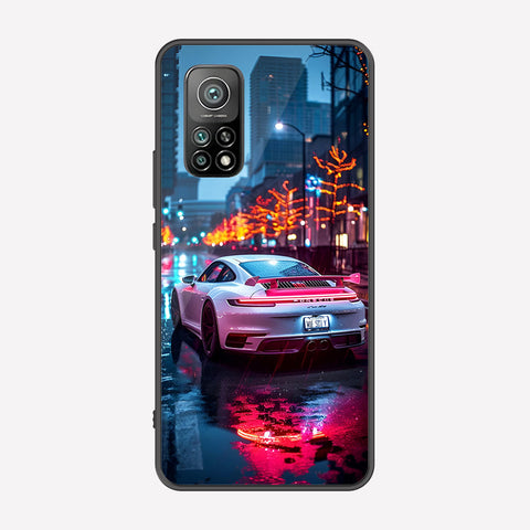 Xiaomi Mi 10T Pro Cover - Car Series - Premium Printed Metal soft Bumper shock Proof Case